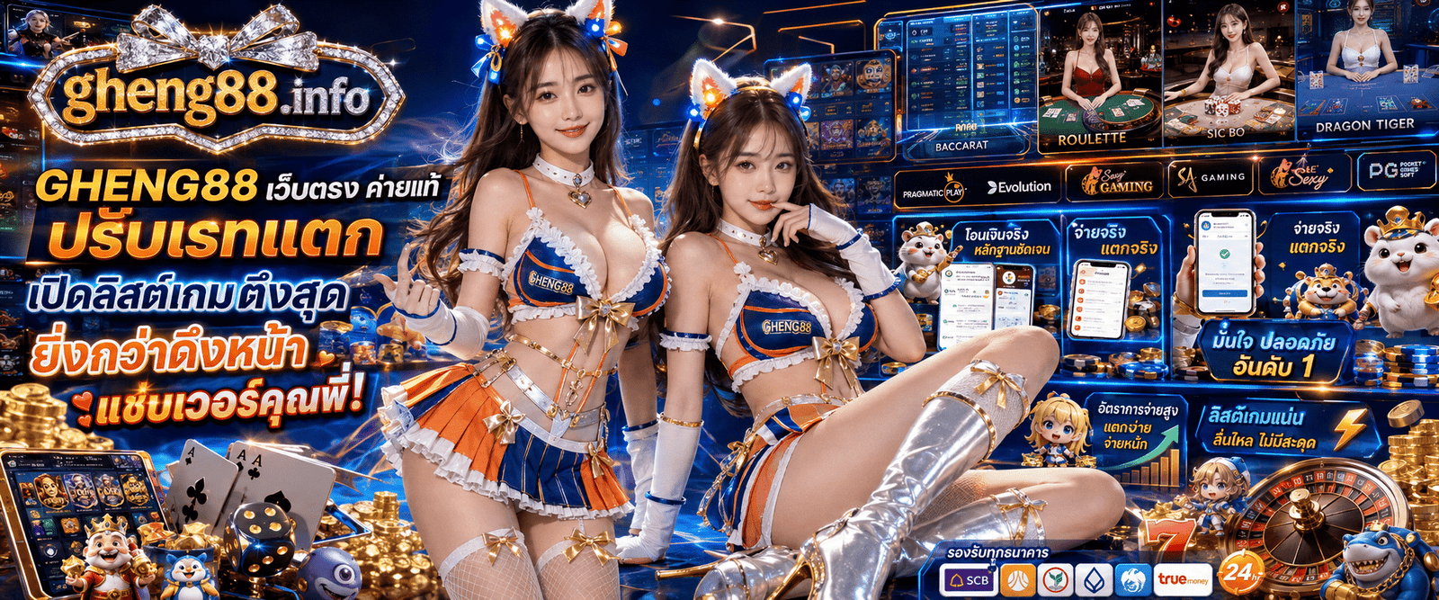 GHENG88 เว็บตรง ค่ายแท้ ปรับเรทแตก รวมลิสต์เกมสล็อตออนไลน์ลิขสิทธิ์แท้ อัตราการจ่ายรางวัลสูง ปลอดภัย ไม่ผ่านเอเย่นต์